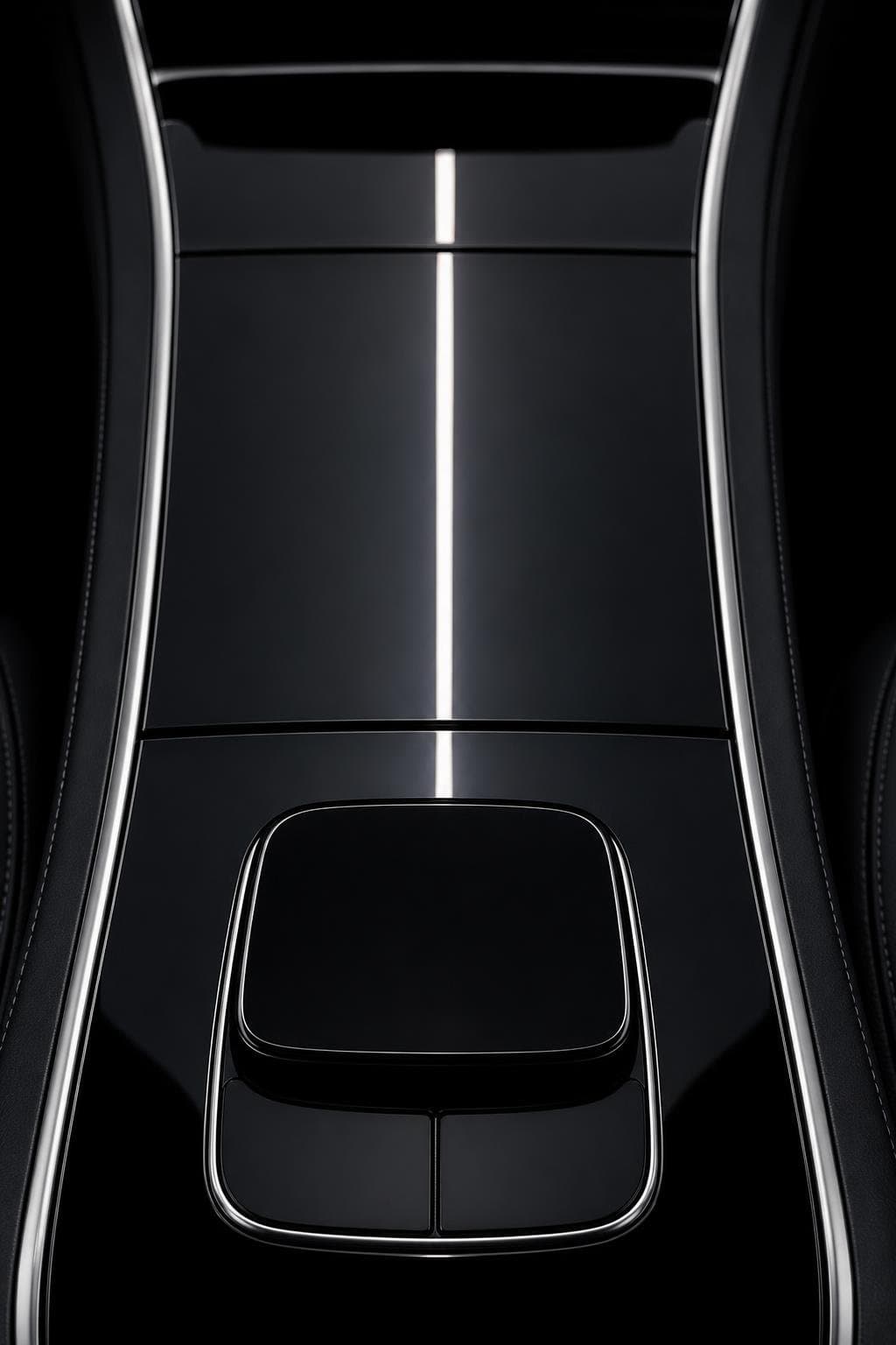 Piano-black console polishing